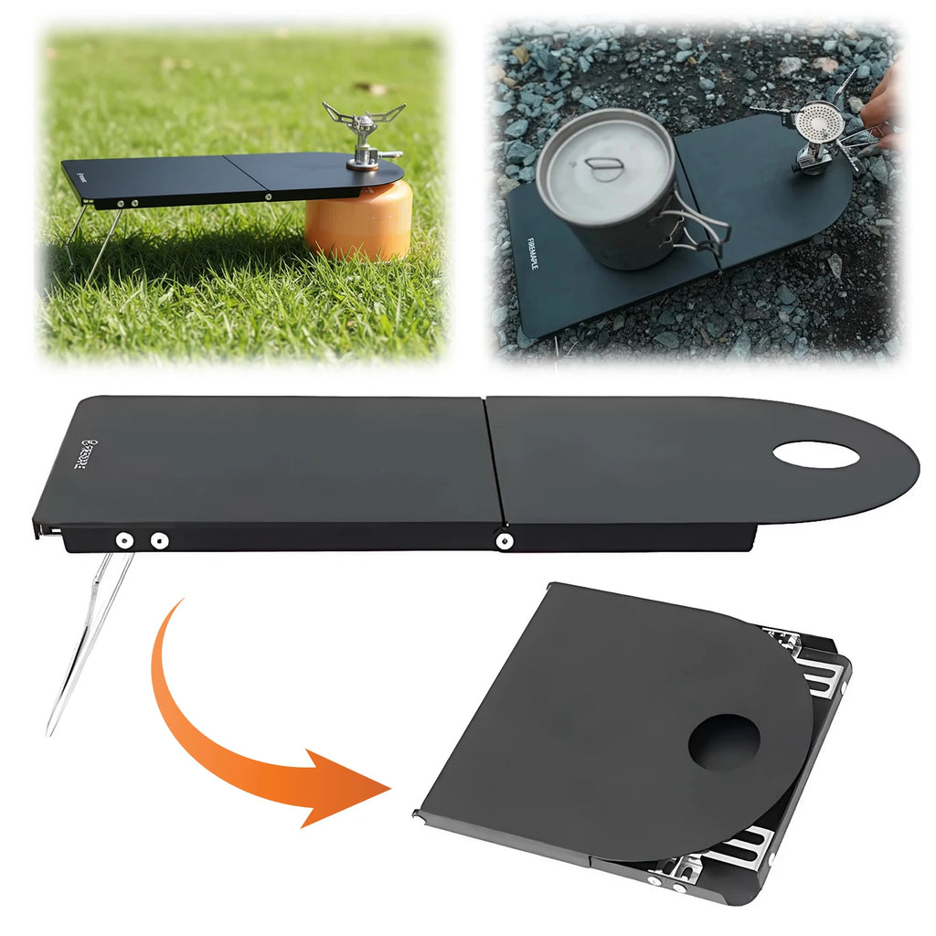 Portable Ultralight Table Multi-purpose Foldable Aluminum Desk Stove
