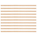 Half Round Wooden Beaded Molding Sticks Multifunctional Craft Wood