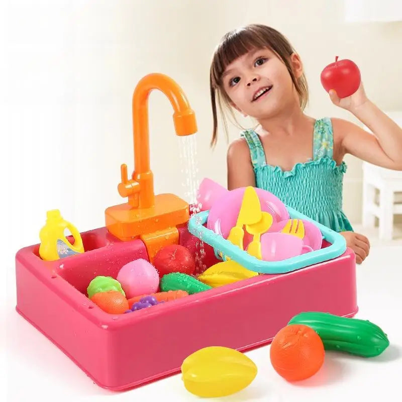 Toy Sink Accessory Pretend Play Replacement Kitchen Faucet Kids Role Zpaxo