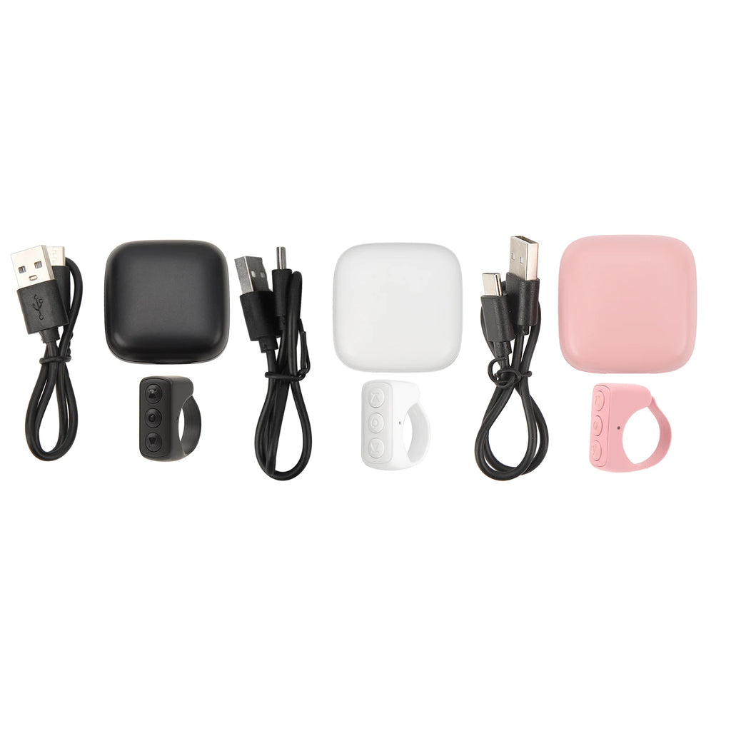 APP Page Turner Cell Phone Remote Clicker Bluetooth Remote Control Page Turner APP Remote Scrolling Ring Clicker for Cell Phone
