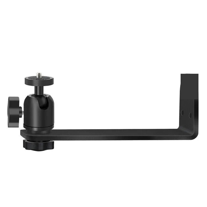 ▶Portable Projector Bracket 360° Rotatable Wall Mount Beamer Holder Universal 1/4 Screw For XGIMI JMGO Dangbei Projector Stand Zpaxo Black