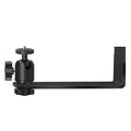▶Portable Projector Bracket 360° Rotatable Wall Mount Beamer Holder Universal 1/4 Screw For XGIMI JMGO Dangbei Projector Stand Zpaxo Black