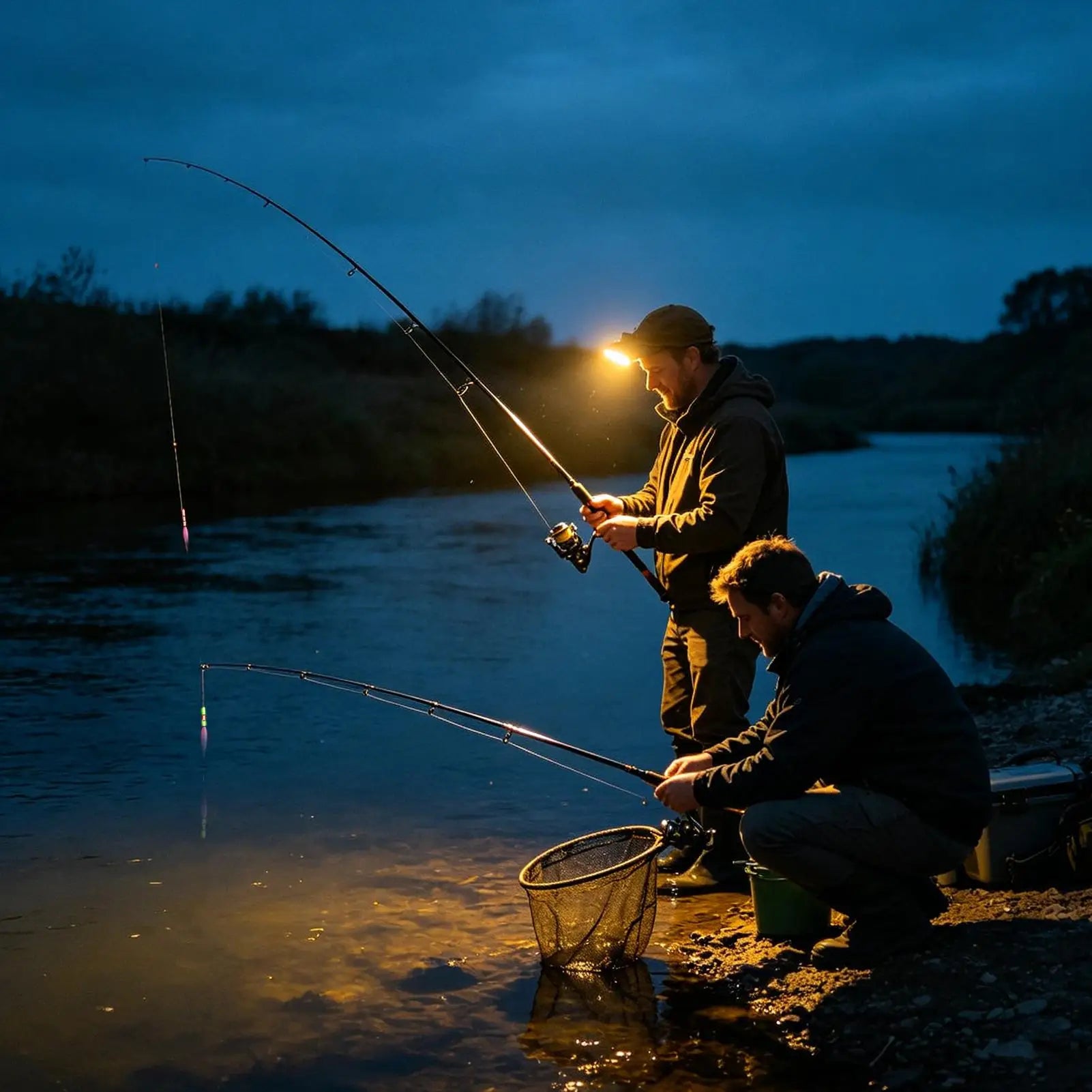 Fishing Floats Light Up Changing Visibility Bobbers Night Strike