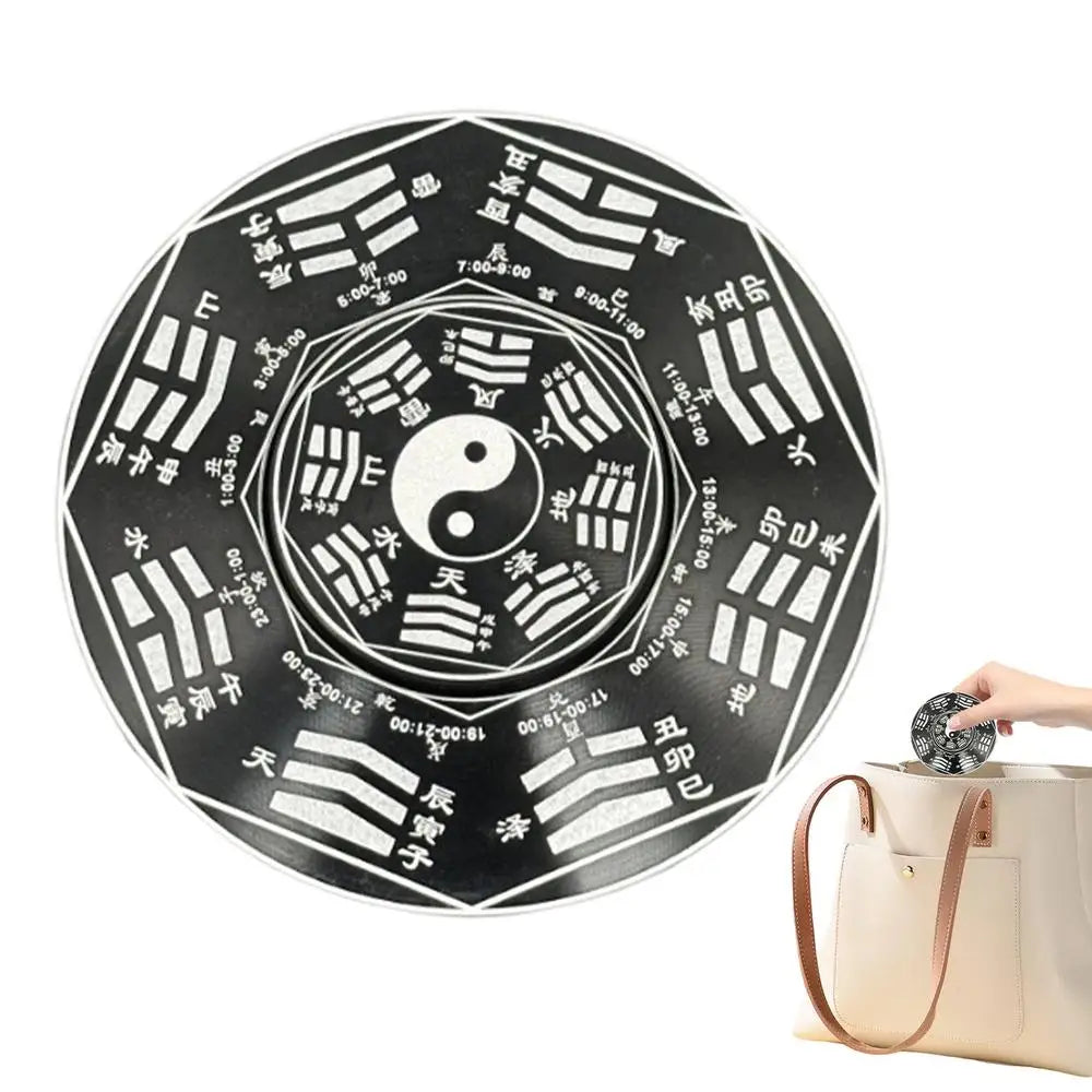 Fingertip Toys Auspicious Symbol Fingertip Compass Chinese Traditional Gyroscope Toy For Stress Mood Focus Adult Kid Teen Desk Zpaxo small China Mainland