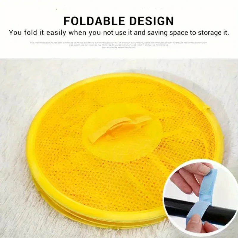 Foldable Plush Animal Storage Net 4 Compartments Hanging Mesh Toy Storage Hammock For Kids Room Toys Gloves Hats Socks Zpaxo
