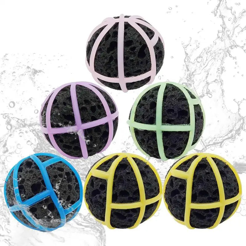 Silicone Water Balls 6X Silicone Refillable Soaker Sponge Balls Throwing Fight Games Pool Play Supplies Fun Outdoor Activities Zpaxo