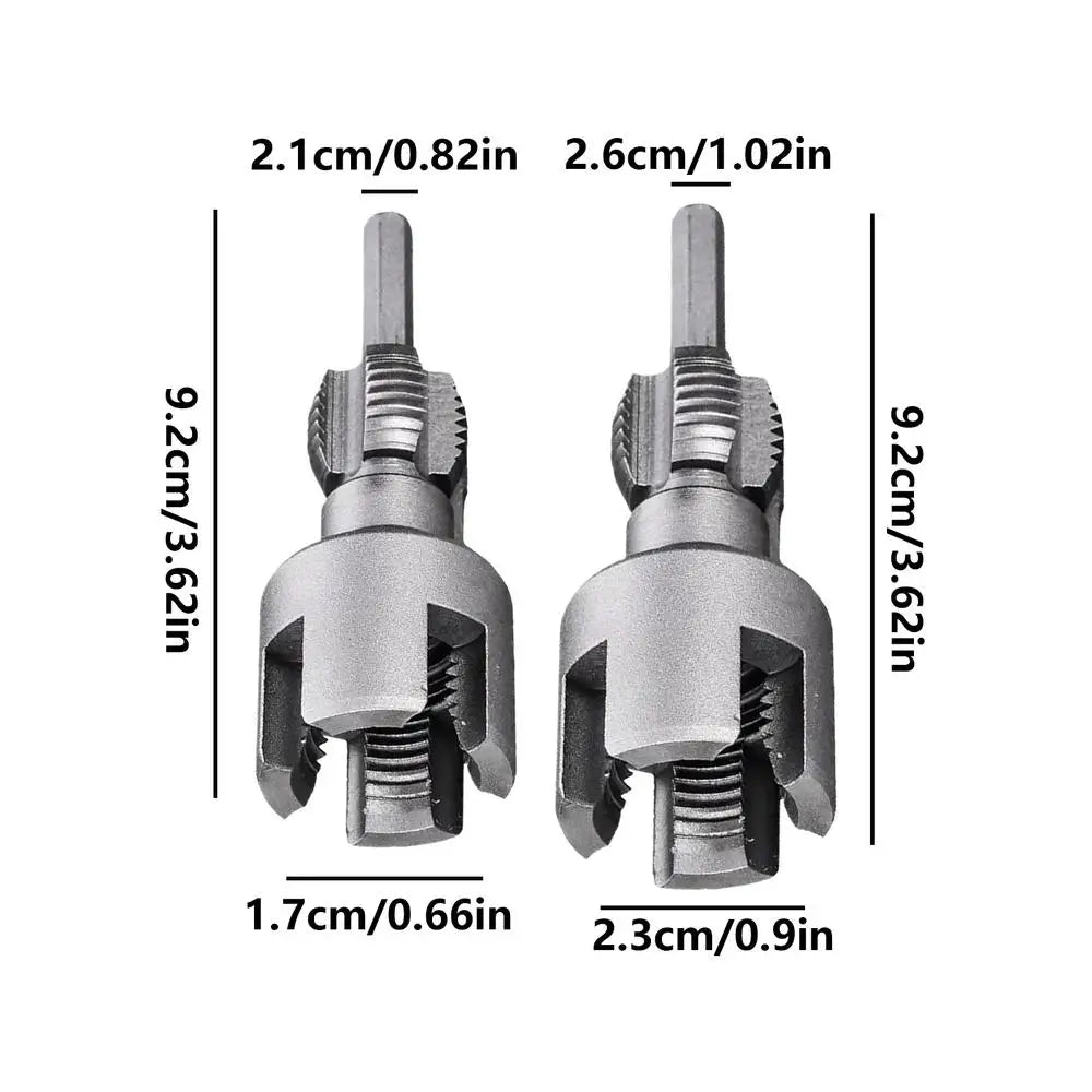 Integrated Internal External Pipe Thread Cutting Tool Electric Drill