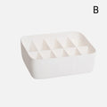 CM1 10 15 Grid Plastic Underwear Storage Box Removable Dividers Lids