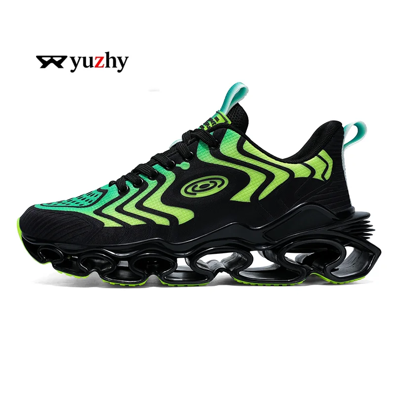 Men's Casual Sneakers Luxury Trainer Shoes Breathable Race Running