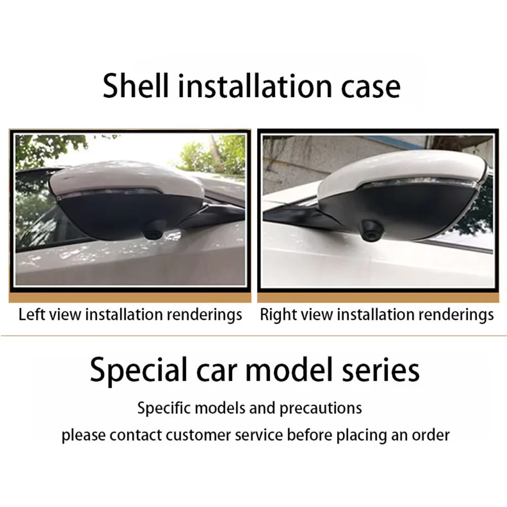 3D AHD1080P 360 Android Car Camera Panoramic View 4 Square Cameras