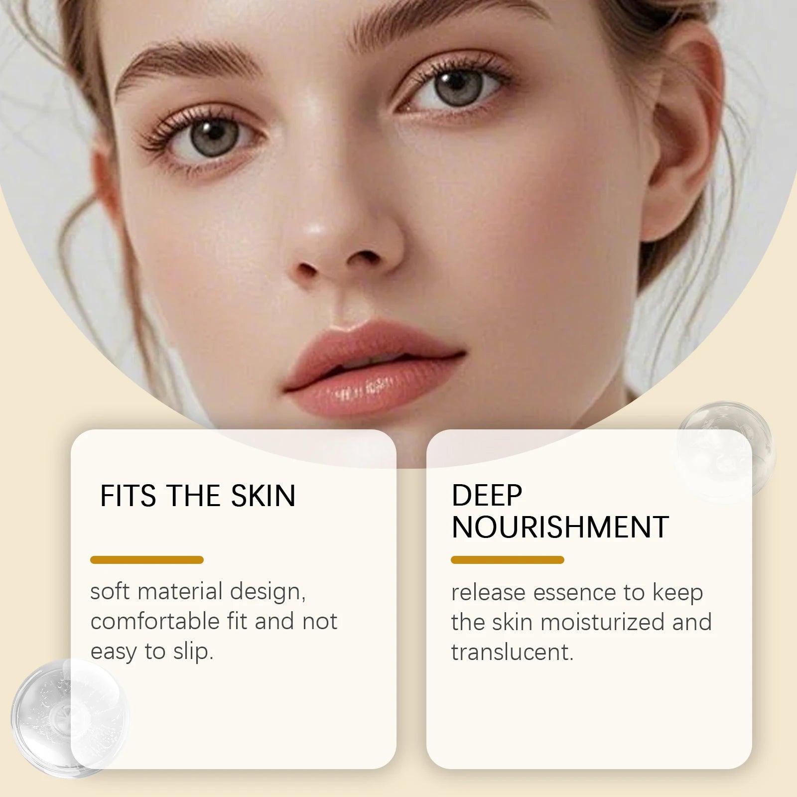 Hoygi Collagen Water-Soluble Patches – Eye & Face Firming Mask Collagen Face Patch Zpaxo