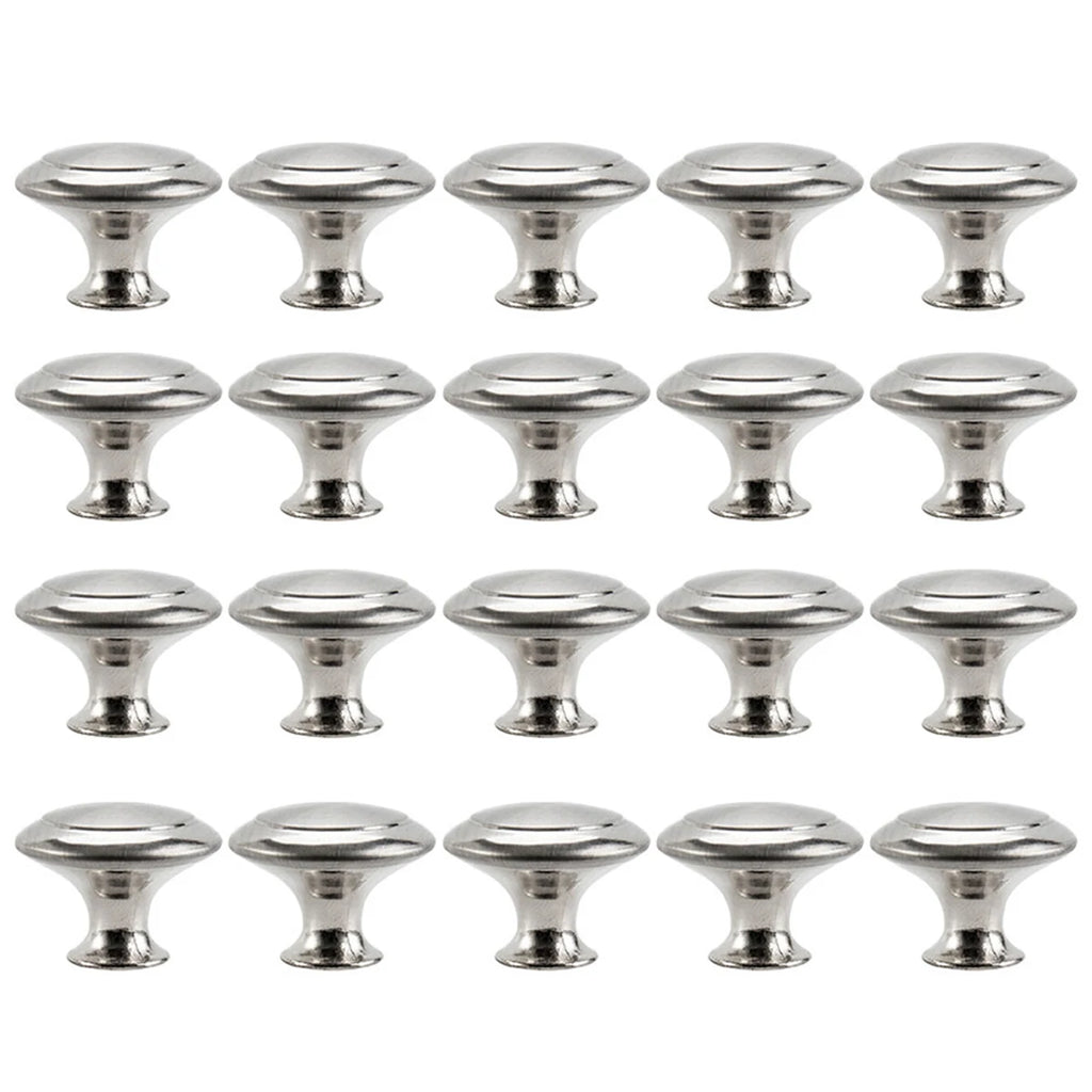 10/20/30/40 Pcs Drawer Handles Stainless Steel Door Knobs Handles Kithcen Cupboard Pull Handles Furniture Accessory Zpaxo Drawer Handles 40PCS