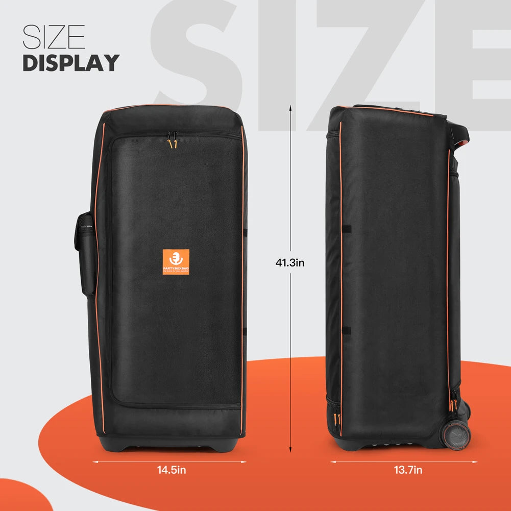 Dust Cover Protective Case Waterproof Side Storage Pocket JBL