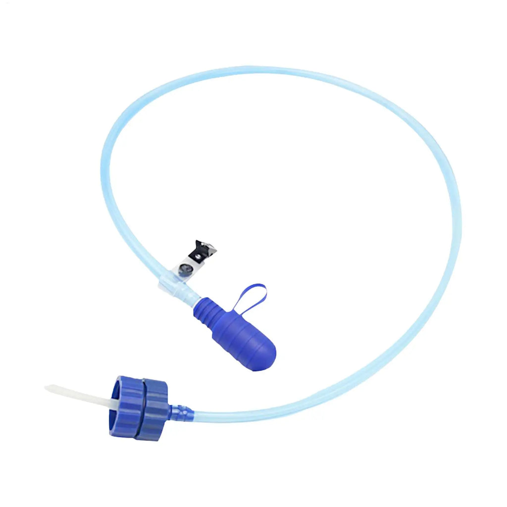 Drinking Tube Water Bottle Hydration Converter Tube Backpack Water Bottle Drinking Hose Kit for Boating Camping Fishing Zpaxo