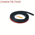 Rubber Material Car Rubber Sealing Strips Universal Fit Windproof Noise Insulation Strip Anti-Rattle Soundproofing Zpaxo 2 meters