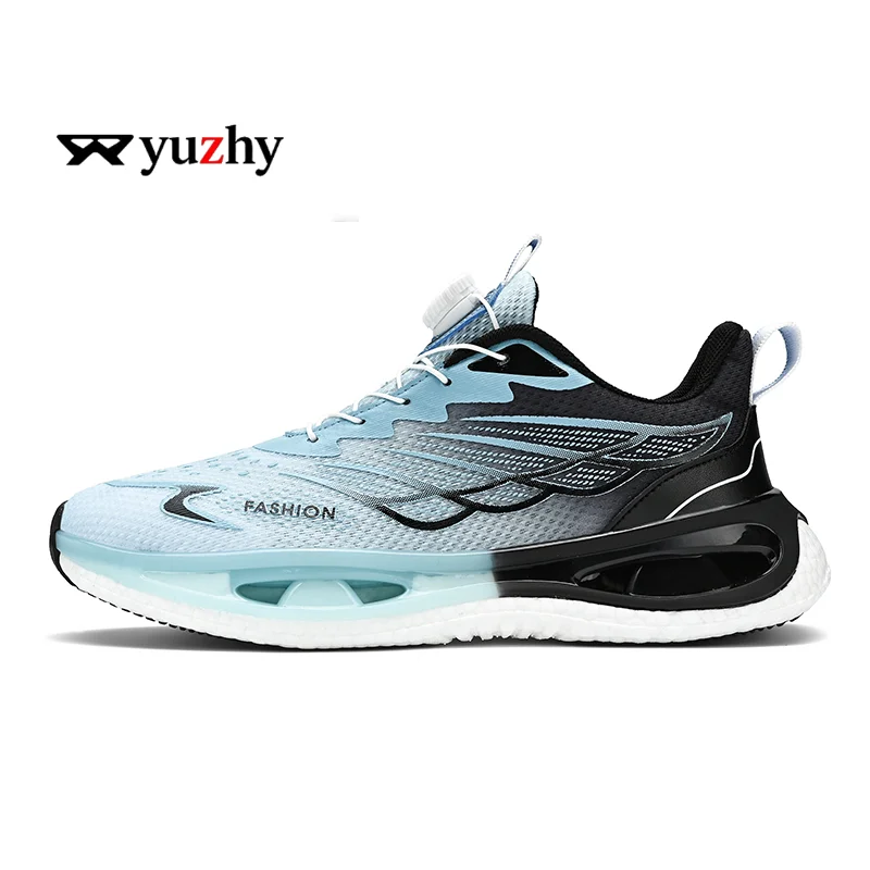 Men's Casual Sneakers Luxury Trainer Shoes Breathable Race Running