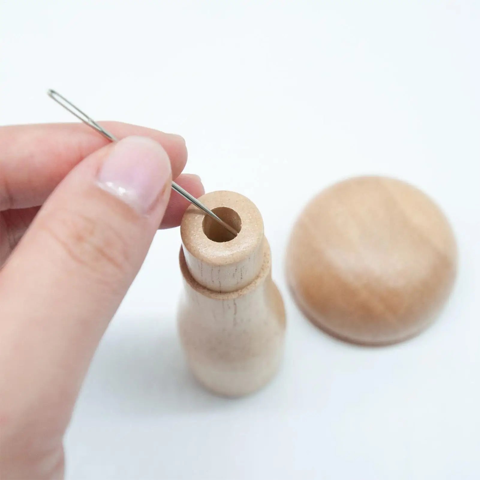 Mushroom Knitting Tool Patch Maker Portable Repair Sweater Socks