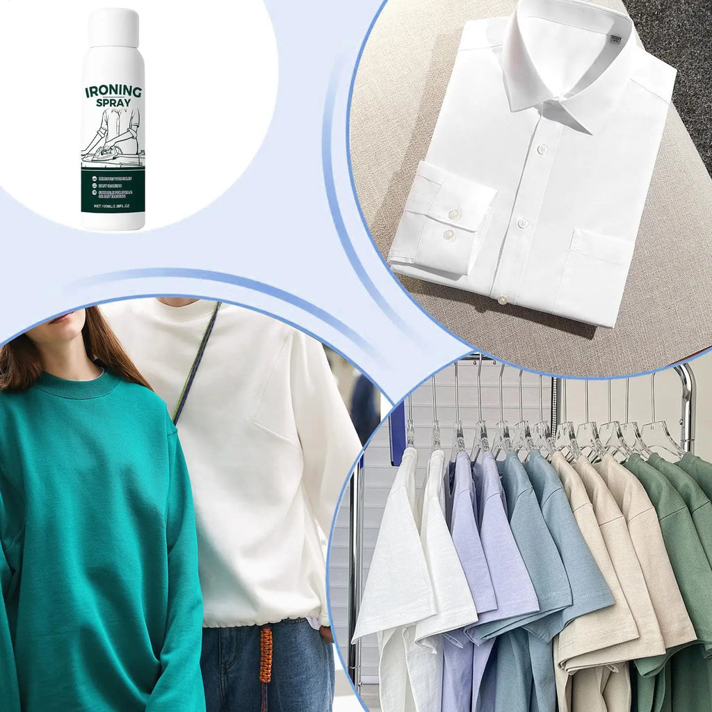 Starch Spray Ironing Static Guard Heavy Hold Travel Fabric Wool