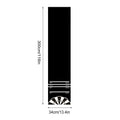 Dart Board Mat Floor 300x34cm Anti Slip Throw Line Protective Rug
