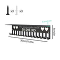 CMMedal Hook Display Rack Wall-mounted Awards Storage Holder Key