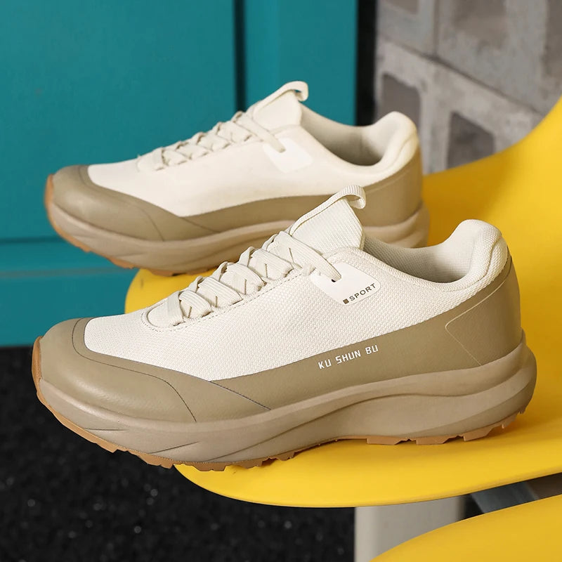 Men's Casual Sneakers Luxury Trainer Shoes Breathable Race Running