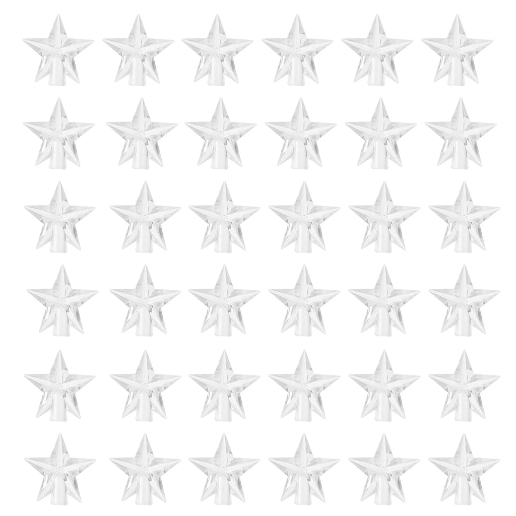 Star Shape Plastic Lamp Bulb Cover Simple Design String Light