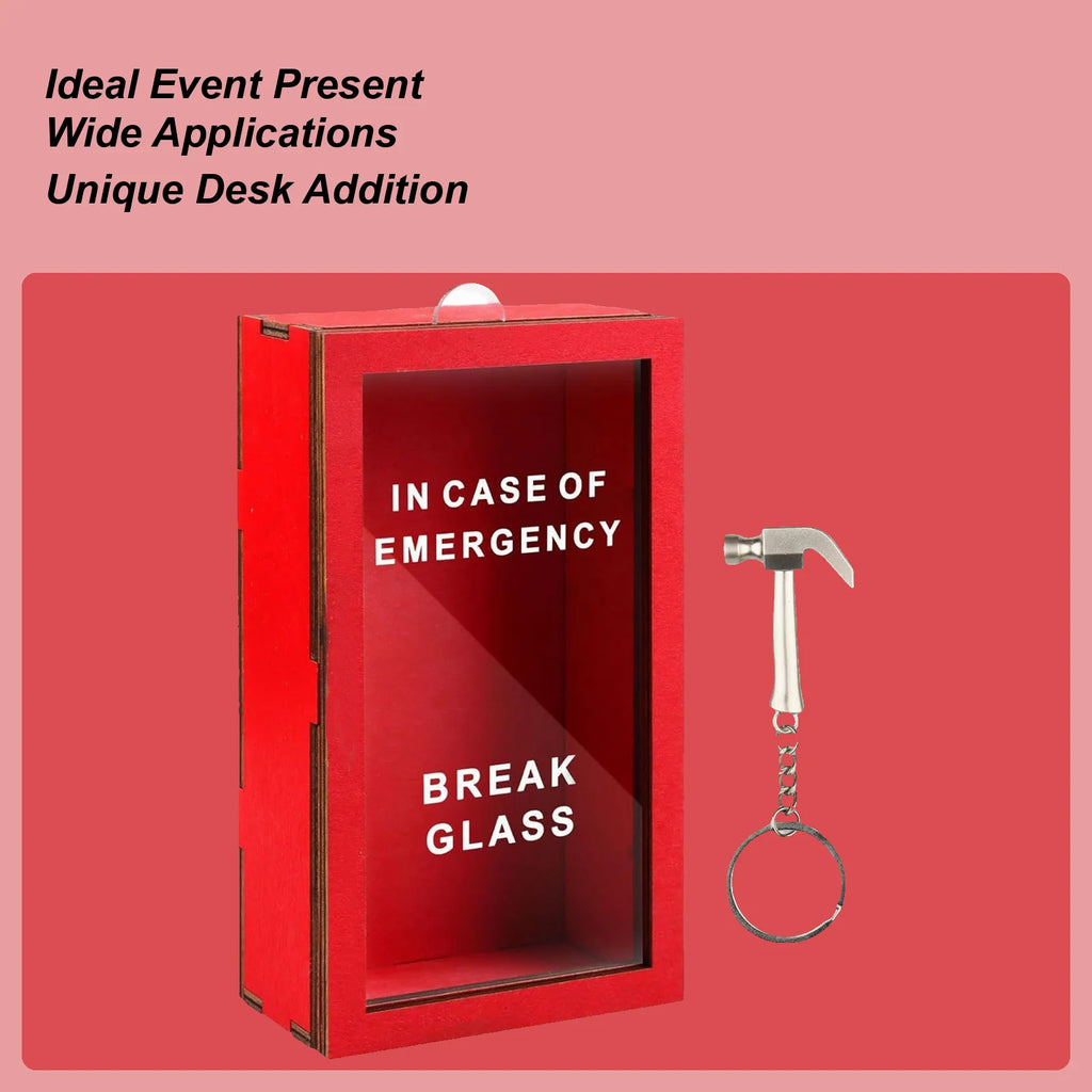 Case Break Box Tabletop Decoration Funny Office Desk Decor Collectors
