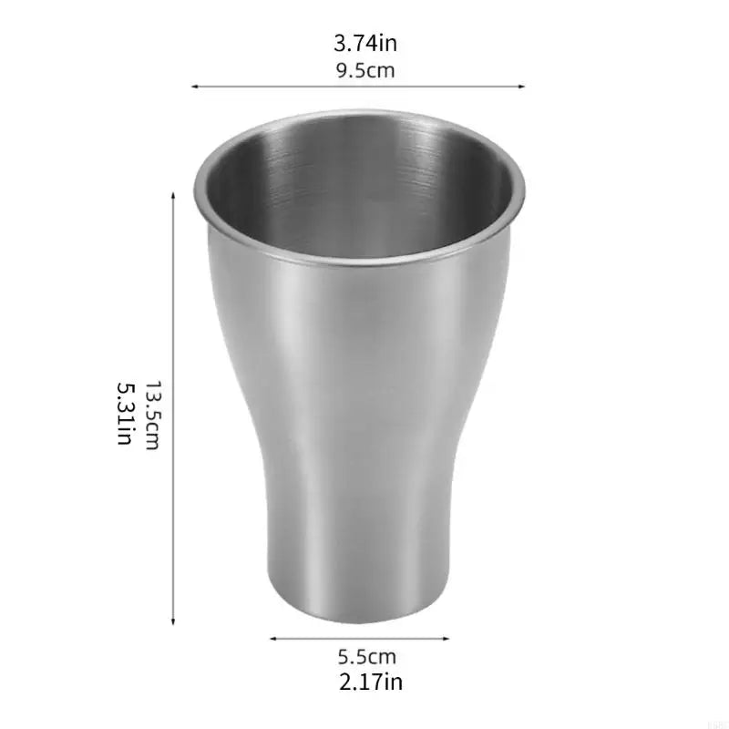 Durable 304 Nonrust Steel Tumblers Vacuum Insulated Large Capacity Water Bottle for Outdoor Offices Travel Zpaxo