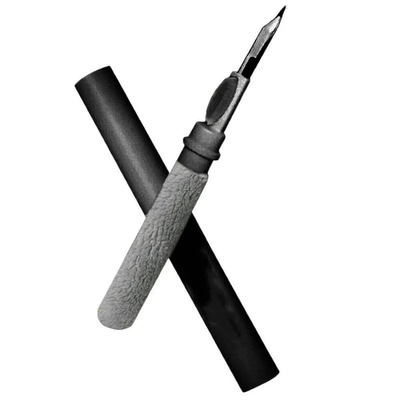 3-in-1 Earbuds Cleaning Pen for AirPods, Samsung & Earphones Earbuds Cleaning Tool Zpaxo Black