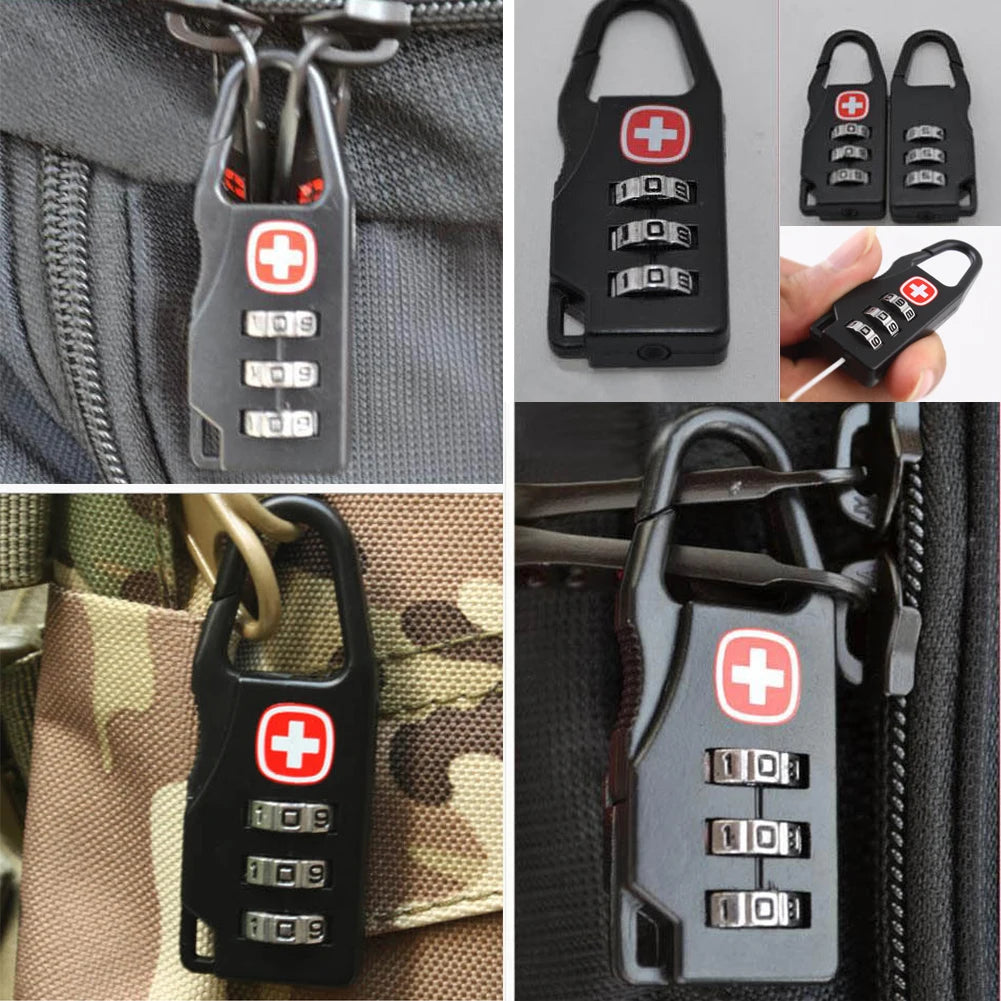 Outdoor Backpack Handbag Zipper Lock Anti Theft Portable Mini Zpaxo
