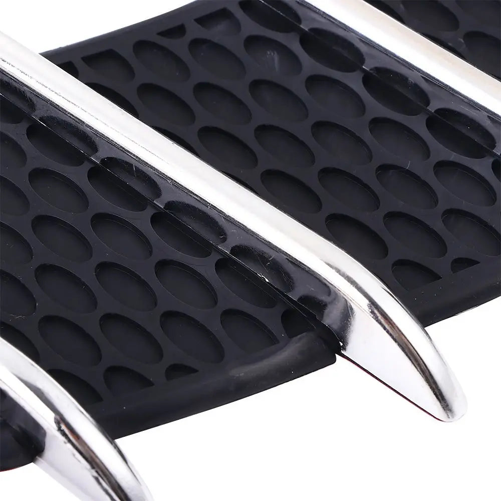 Chromium Car Styling Accessories False Air Outlet Shark Gills Zpaxo
