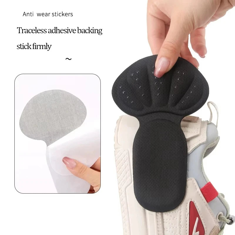 2-in-1 Heel Cushion Pads – Anti-Slip Sponge Heel Protector 2-Pack Heel Cushion Pad Zpaxo