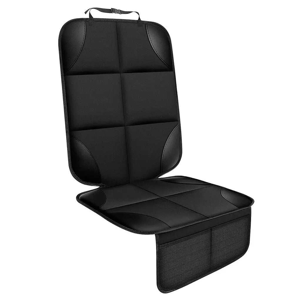 Waterproof Car Seat Protector Thick Pad Back Mesh Storage Pockets Zpaxo Black Line
