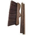 Angled Wood Handle Soft Bristle Broom – Indoor & Outdoor Angled Floor Broom Zpaxo As Shown