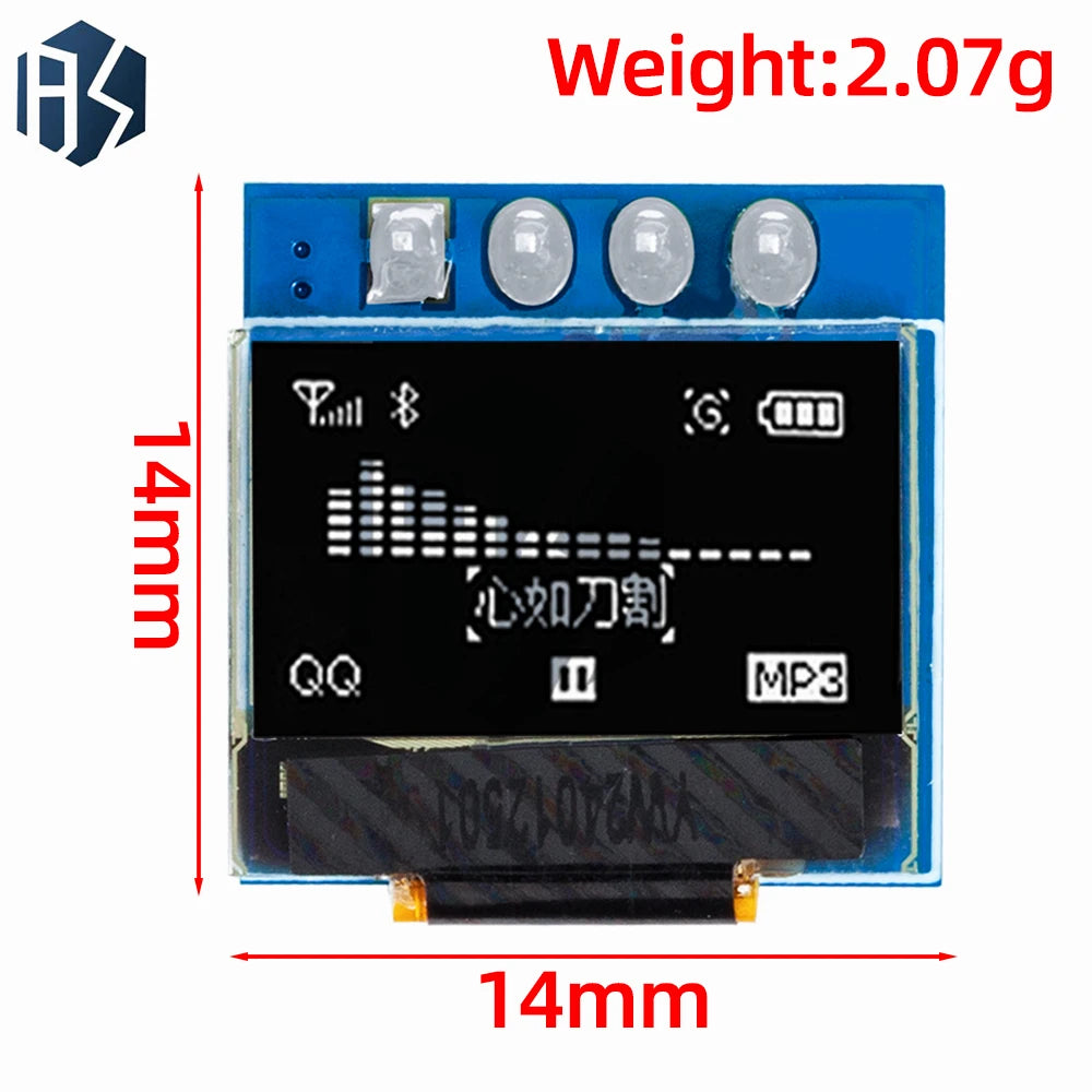 OLED Display LCD Module White 0 49 Screen 64x32 I2C IIC Interface Zpaxo