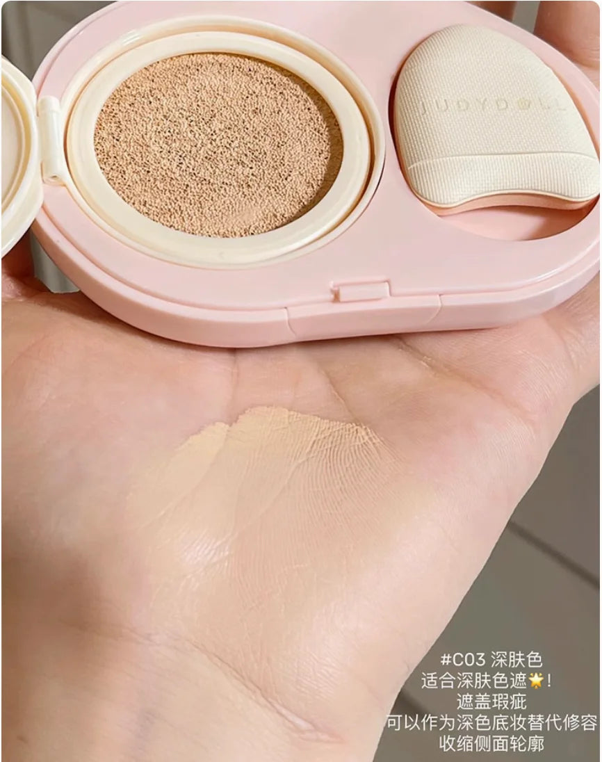 Judydoll Cushion Brightening Concealer Puff Long Lasting Waterproof Zpaxo C03