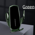 Car Mobile Phone Holder Air Vent Car Cell Phone Stand 180° Rotation Adjustable Phone Mount Bracket GPS Holder For iPhone Xiaomi Zpaxo Green