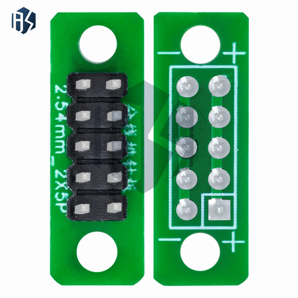 ‌‌Dual-Pitch 2.54mm (0.1") & 2mm (0.079") Dupont Connector Kit – 2×5-Pin Male/Female Headers (10-Pair) with Gold-Plated Contacts Zpaxo