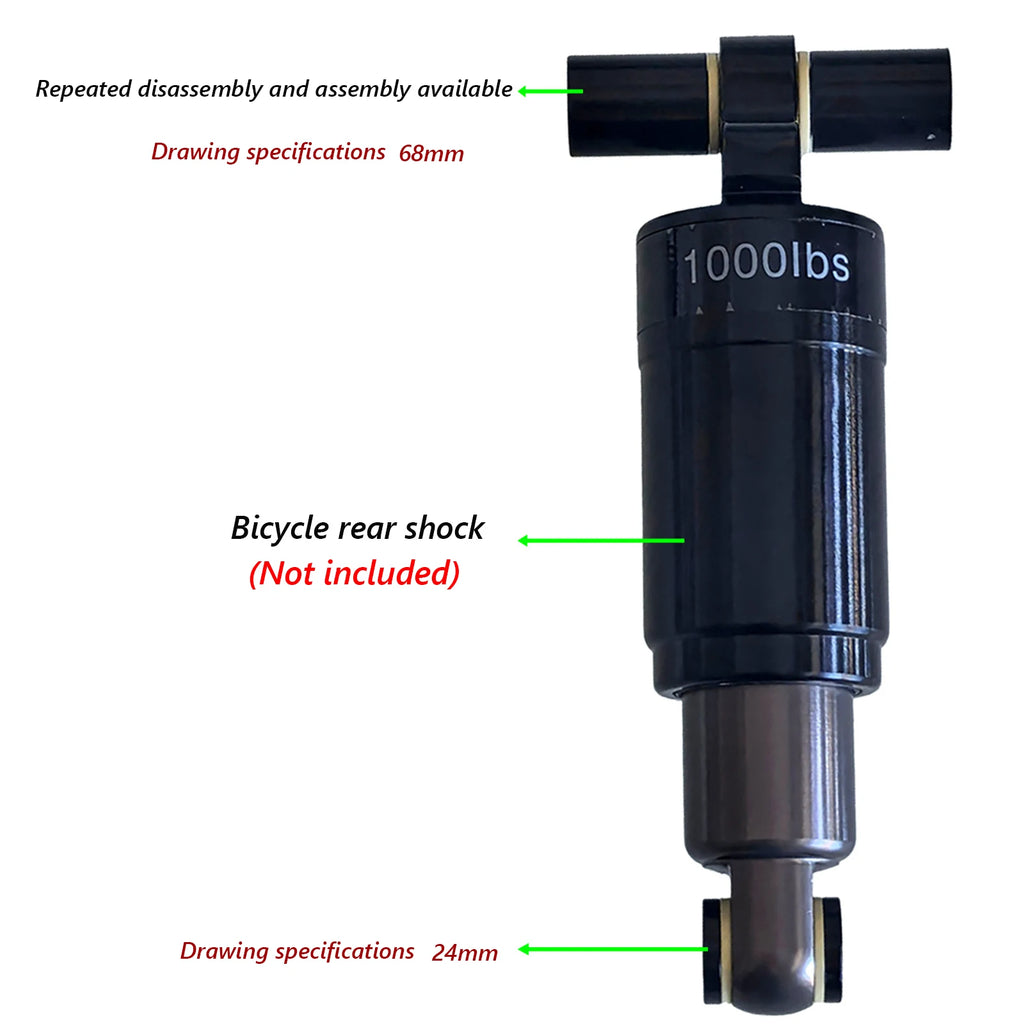 MTB Rear Shock Bushing Improved Suspension DU Reusable Mountain Bikes