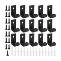 Clothes Hooks Wall 15 Clothing Hanger Key Holder Screw Mount Coat