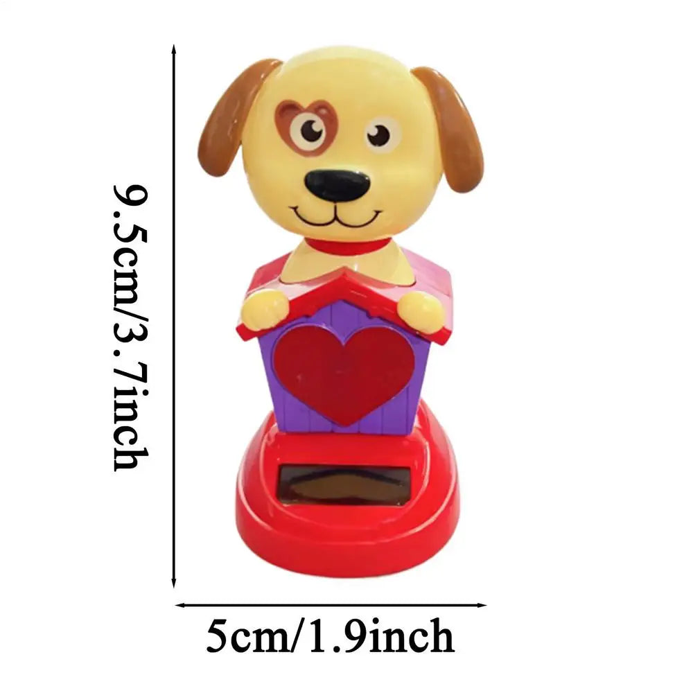 Solar Dashboard Dog Figurine – Swaying Car Decor Ornament Dashboard Car Ornament Zpaxo 1PC