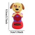 Solar Dashboard Dog Figurine – Swaying Car Decor Ornament Dashboard Car Ornament Zpaxo 1PC