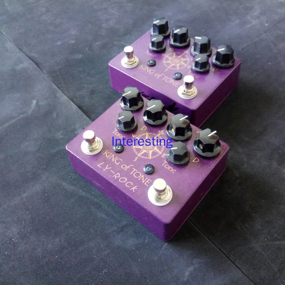 LYR Pedal (LY-ROCK),Guitar OVERDRIVE Effect Pedal, LY-ROCK King Of Tone Overload Monoblock Effect V4 Overload Single Block Effec Zpaxo