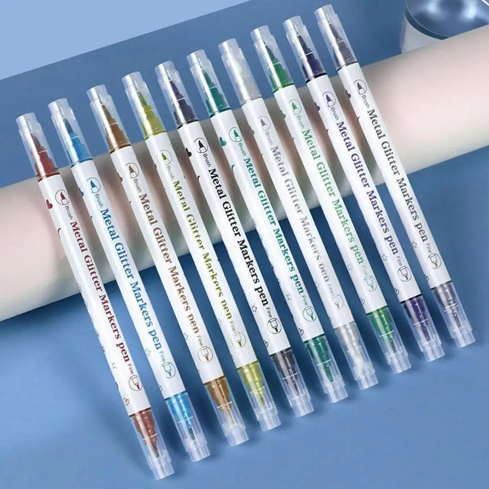 Temporary Tattoo Body Art Pen – DIY Double-Headed Makeup Marker Body Art Pen Zpaxo