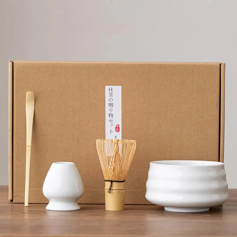 Japanese Box Matcha Safe Bamboo Whisk Teaspoon Tea Sets Indoor
