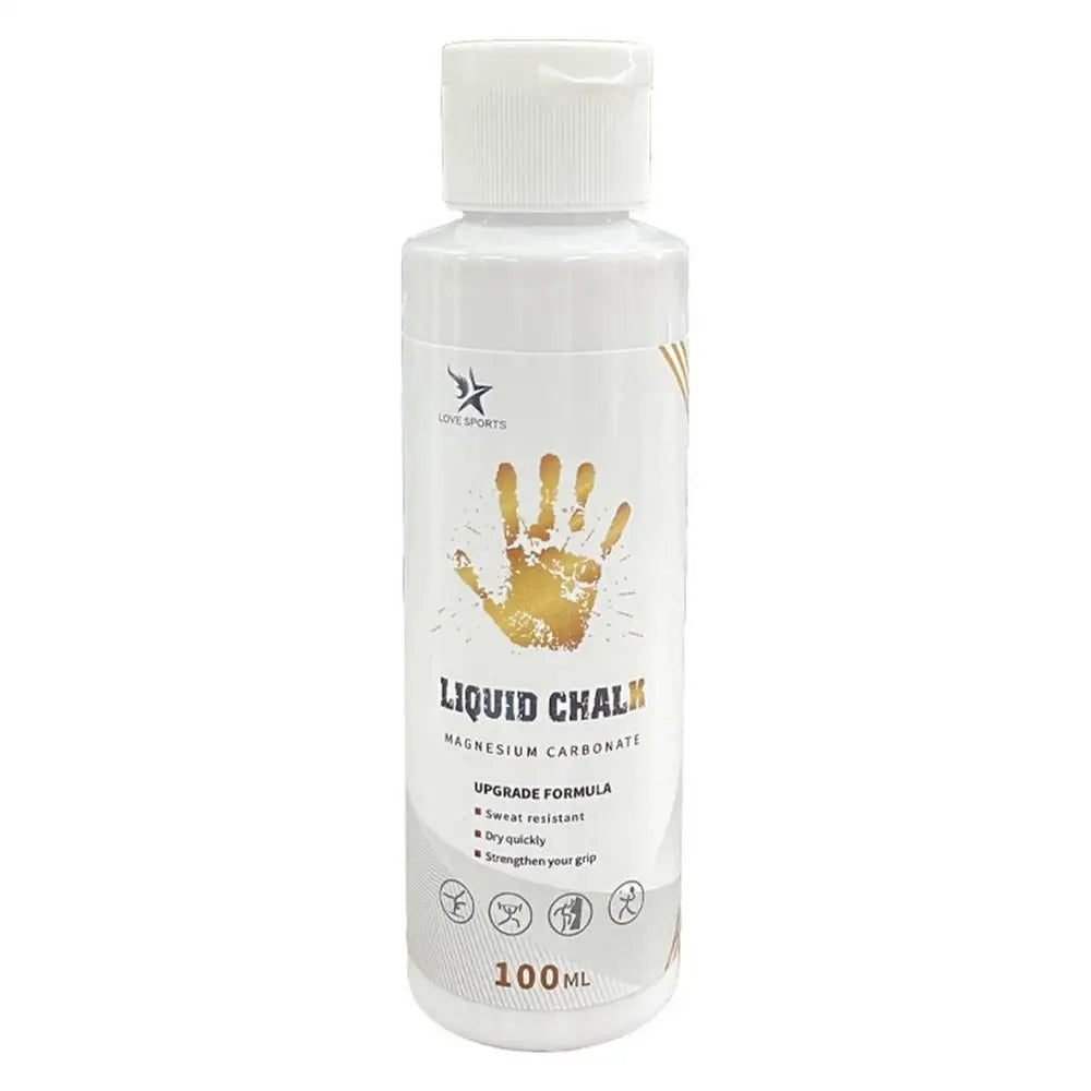 Liquid Chalk Grip 50/100/200ml – Anti-Slip Magnesium Powder Liquid Lifting Chalk Zpaxo 100ml