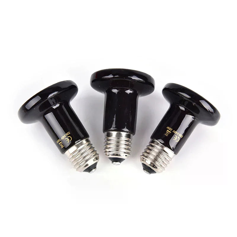 Reptile Pet Brooder Thickened Infrared Ceramic Emitter Heat Light Zpaxo