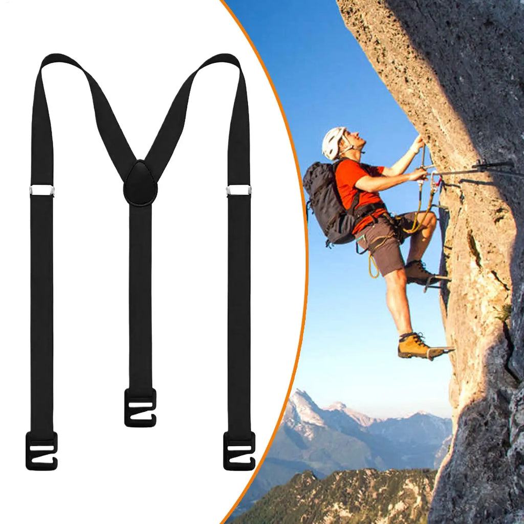 Invisible Men Suspenders Y-back Under Clothing Elastic Belt
