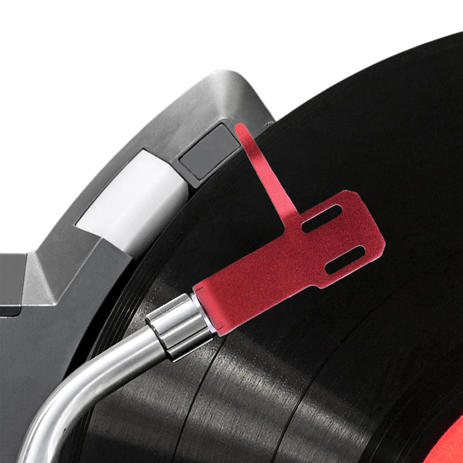 Universal Phono Headshell 4 Lead Wires Cartridge Aluminum Alloy LP