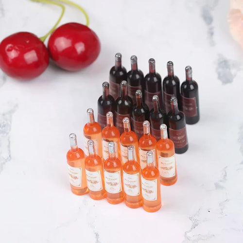 1 12 Dollhouse Miniature Bottles Red Wine Kitchen Food Toys Zpaxo
